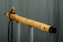 Boxelder Burl Native American Flute, Minor, Low C-4, #L53K (7)